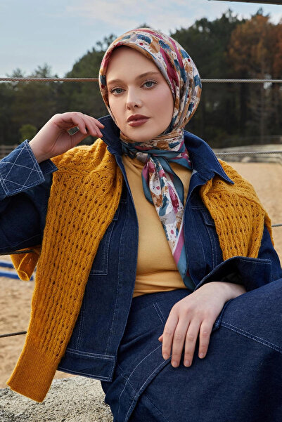 LuvenSara وشاح أوسكار - لون فوشيا