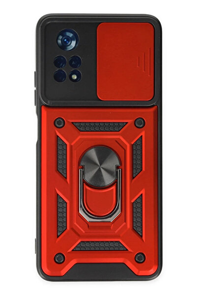 BSN STİL حافظة BSNSHOP لهاتف Xiaomi Poco X4 Pro 5G من السيليكون مع حلقة عدسة ...