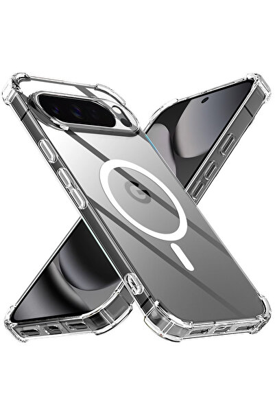 Techsuit Husa Google Pixel 10 Pro XL, rezistentă la șocuri, silicon transpare...