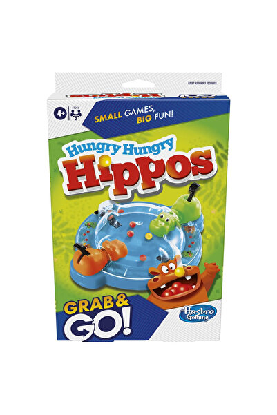 Hasbro Toys Hasbro Grab and Go Hungry Hippo Travel Game