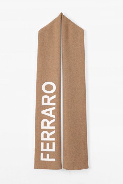 Ferraro Eșarfă de tricotat pentru femei, cu textura moale, amestec de cașmir,...