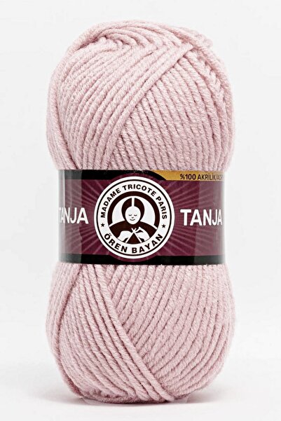 Ören Bayan Tanja El Örgü İpliği 100gr Renk 124 Açık Pudra