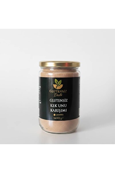 Glutensiz Dedi Glutensiz-Şekersiz Kek Unu Karışımı 400 Gr