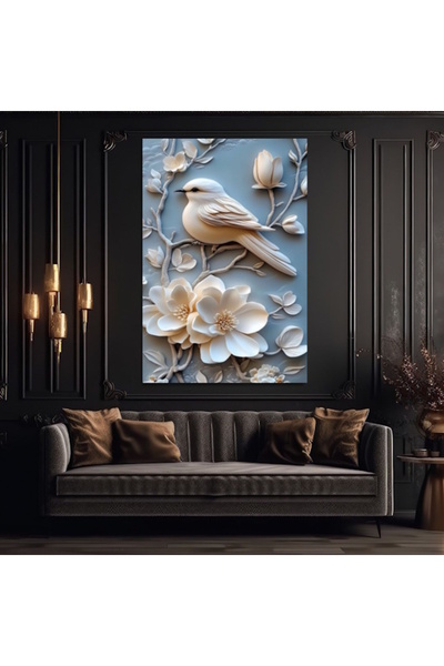 özkacar TERK KUŞ 1 Tablou pe pânză pentru decorarea casei, salonului, saloane...