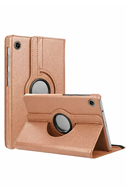 Hulyomer Hub Hulyomer Samsung Galaxy Tab A11 360 Tablet Leather Case - Rose G...