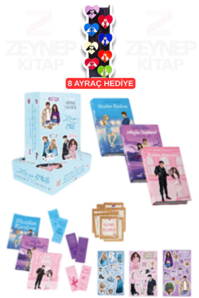 İndigo Kitap Zirve Ötesi 3 Kitap Set Ciltli Kutulu (Poster Kart Sticker ve 8'...