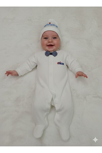 Bo-Gie Cotton Bow Tie Jumpsuit