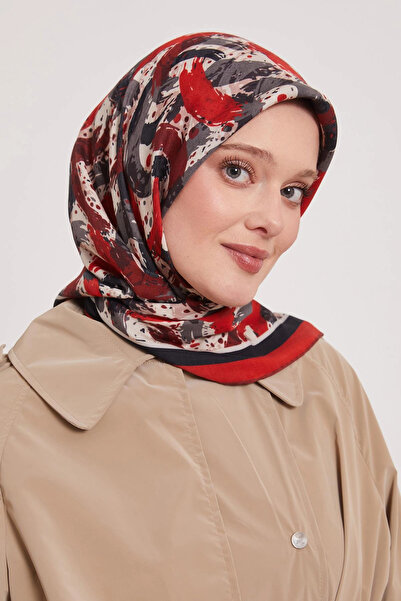 LuvenSara Oscar Scarf - Fall Red