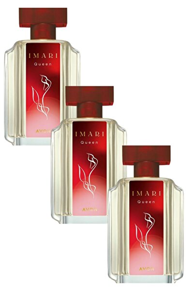 AVON Set 3 x Imari Queen Eau de Toilette, 50ml + Magnetic Heart Gift