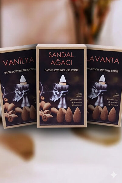 OrdoVeni Tütsü Seti | 30 Adet Geri Akış Tütsü | 3 Farklı Aroma | Oda Kokusu