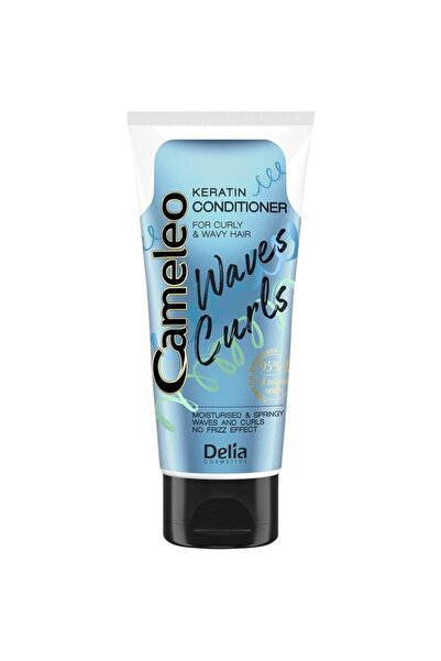 CAMELEO Set 2 x Balsam de Par, pentru Bucle Delia Cosmetics Waves&Curls cu Ke...