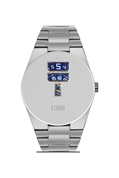 Storm Oston Lazer Blue Erkek Kol Saati Paslanmaz Çelik Kordon Şık Modern Tasa...
