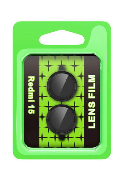 Hulyomer Hub عدسة كاميرا هوليومر شاومي ريدمي 15 4G ريز ميتال - أسود 1185576