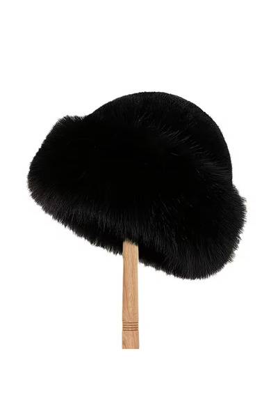 BABUN Warm Trendy Plush Faux Fur Women's Russian Fur Kalpak Hat Beanie