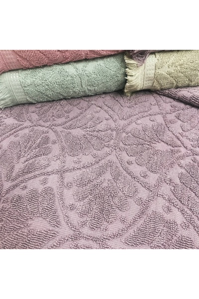 Bilmar Prosop pentru mâini și față cu model Gonca cu franjuri Bukle Jacquard 50 X 90 Cm x 6 buc.