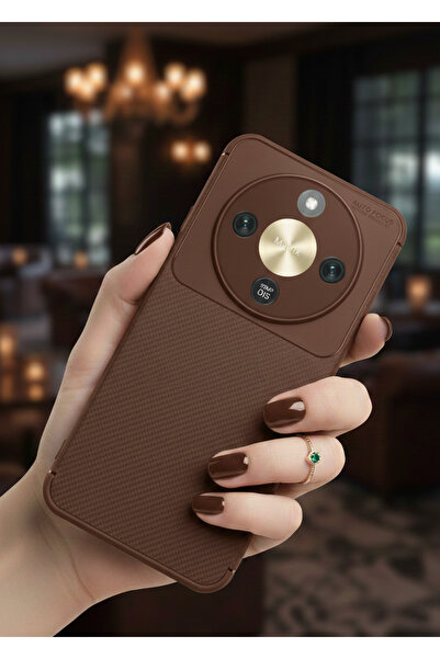 TechTrove Huawei Honor Magic 8 Lite İçin Uyumlu Kamera Korumalı Darbe Emici K...