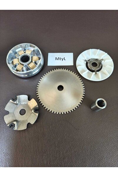 MTYL Yuki Casper 50 Pro 50 80 Ve Modifiyeli 100cc uyumlu Ön Varyatör Set Komple