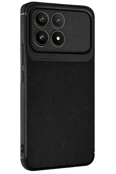 Hulyomer Hub غطاء كربون هوليومر شاومي بوكو اف 8 برو بتركيز تلقائي - أسود 1185576