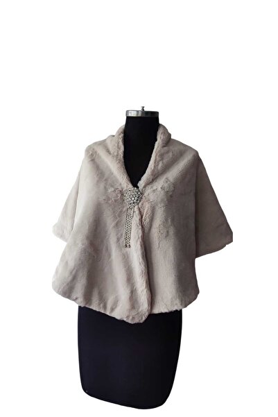 MODA NUR Bolero pelerina, bolero, pelerina de culoare piatră, bolero de mirea...