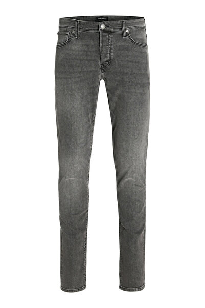 Jack & Jones JJIGLENN JJORIGINAL SQ 650 Gri Erkek Denim Pantolon 12259935