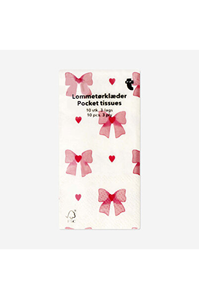 Flying Tiger Copenhagen Kurdele Desenli 10'lu Kağıt Mendil