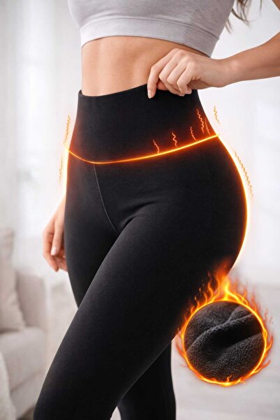 Tenra Thermal Women's Leggings Fleece-Lined Shaping / Sculpting High Waist