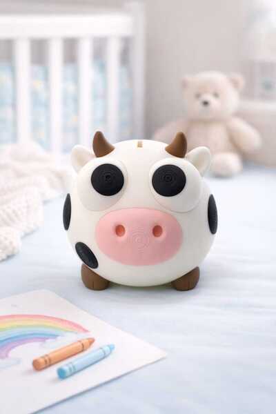 LİYA3D SEVİMLİ İNEK KUMBARA