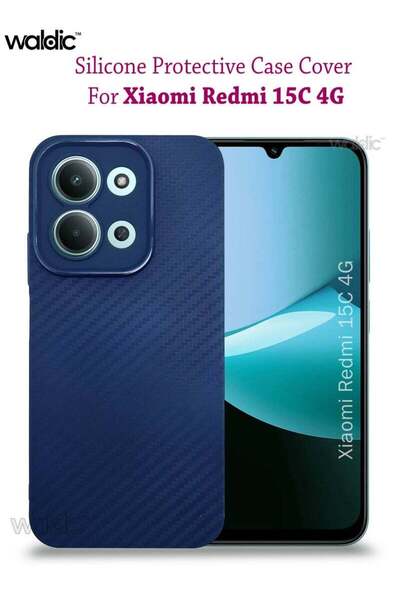 Generic Xiaomi Redmi 15C 4G Premium Silicone Protective Back Case Cover - Dar...