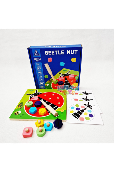 Helga Toys Gargarita cu Suruburi Joc Motricitate Montessori