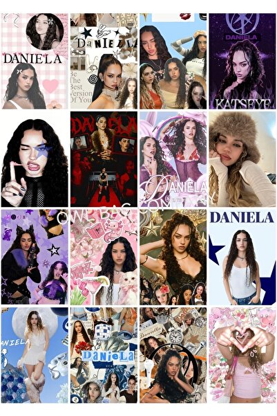 OWLBAG COMPANY مجموعة من 16 بطاقة صور بتصميم كاتسي دانييلا من أوول باج