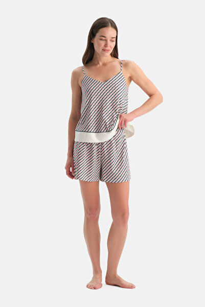 Dagi Πολύχρωμο Σετ Σορτς Αθλητικό με Γεωμετρικά Σχέδια