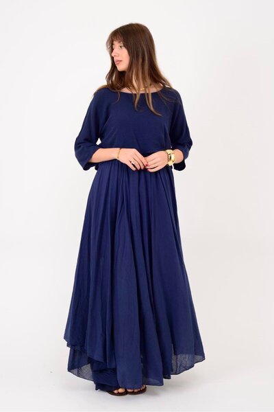 Park Moda 228304 Dual 2-Piece Cotton Dress