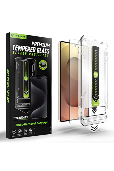 Techsuit - [Compatibil cu deblocare prin amprentă] TitanGlass CrystalHD - Sam...