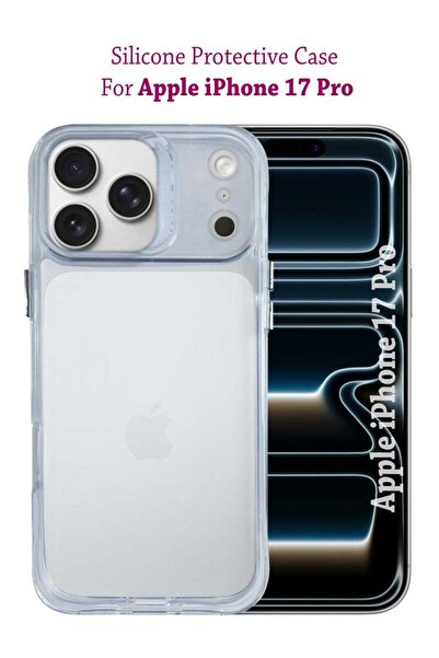 Generic Apple iPhone 17 Pro Silicone Protective Back Case Cover - Clear
