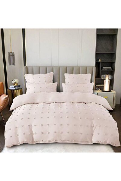 Veluxio Home Premium Bedding Set – Elegant Design, Embossed Texture 6 Pieces