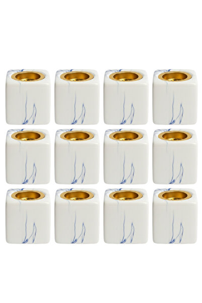 Generic White ceramic incense burner sets, suitable for 12 pieces