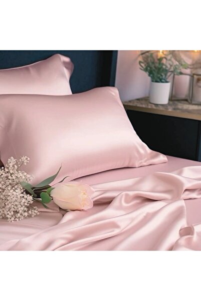 soi home İpek Saten Yastık Kılıfı 2’li | Terletmeyen, Yumuşak Dokulu