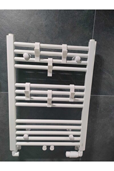 YSR HOME 6 lı Banyo Havlupan Askısı | 3D Baskı Dayanıklı Radyatör Havlu Askısı