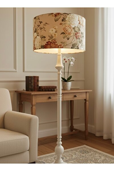 APCASADECOR Çiçek bahçesi Vintage desen lambader başlığı