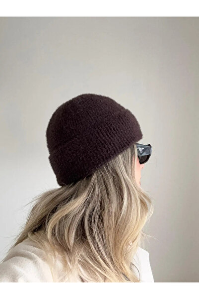 LEROSY CO. Soft Textured Beanie Brown