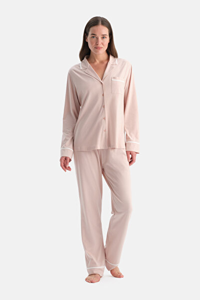 Dagi SET CĂMAȘĂ PANTALON BUMBAC MODAL CU BĂRĂ