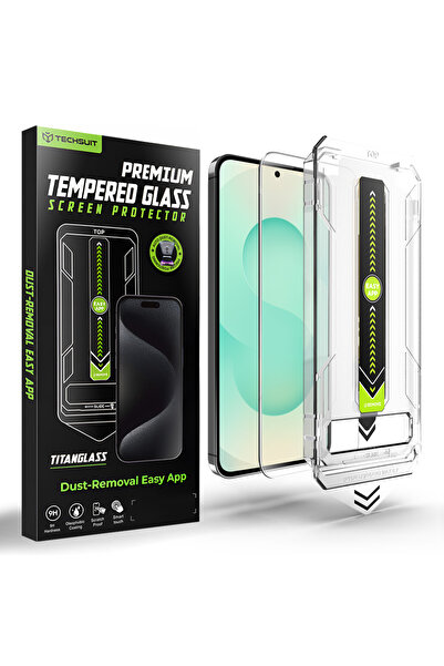 Techsuit - [Compatibil cu deblocare prin amprentă] TitanGlass CrystalHD - Sam...