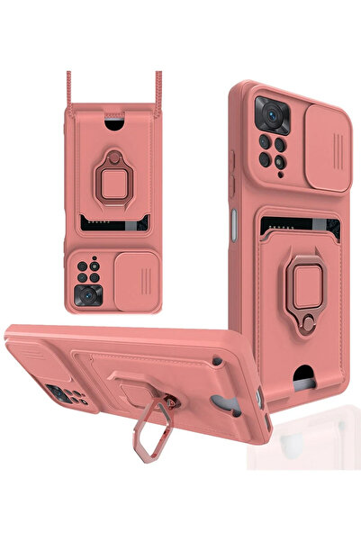 Hulyomer Hub حافظة هوليومر لشاومي ريدمي نوت 12 برو 4G مع حامل بطاقات زوما وحل...