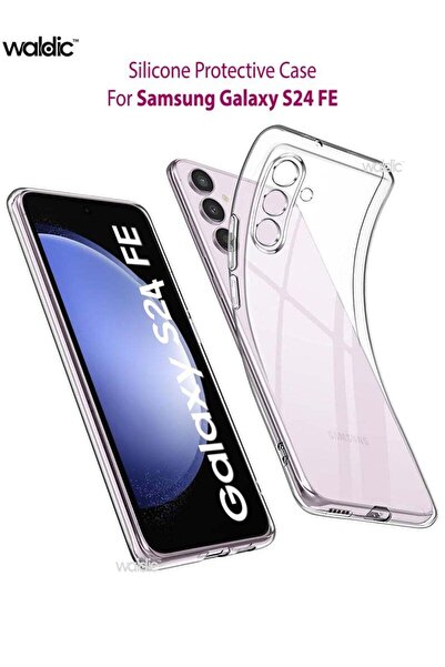Generic Samsung Galaxy S24 FE Silicone Protective Back Case Cover - Clear