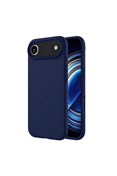 Generic Apple iPhone 17 Air Silicone Protective Back Case Cover - Midnight Blue