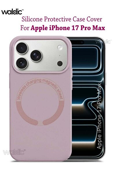 Generic Apple iPhone 17 Pro Max Magsafe Case Back Case Cover - Pink Sand