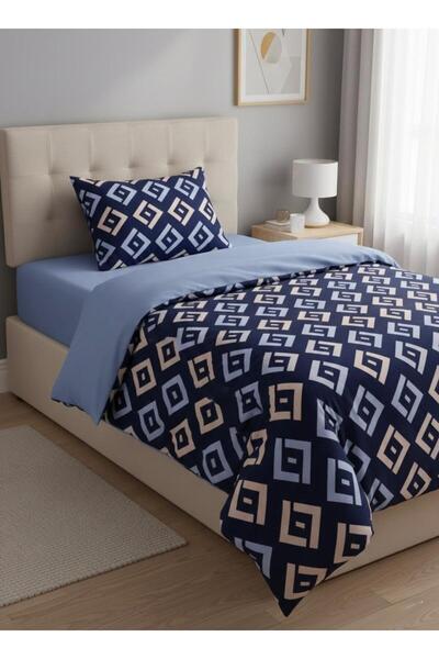 Design of colours Single Duvet Cover and 1 Pillowcase (Without Sheets)