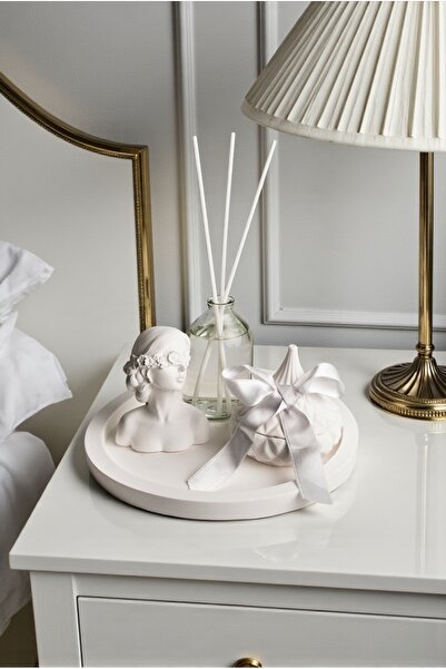 LALEZEN HOME 4 lü Set - Kurdaleli Kutu - Kadın dekor - 100 ml Oda Kokusu japo...