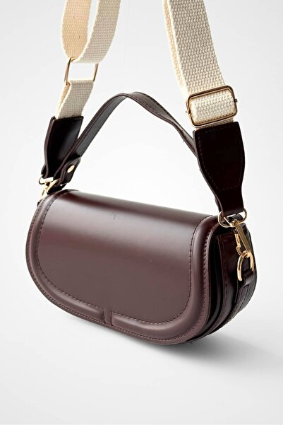 Yuka Atelier Rava Adjustable Handle Detailed Crossbody Mini Shoulder Bag