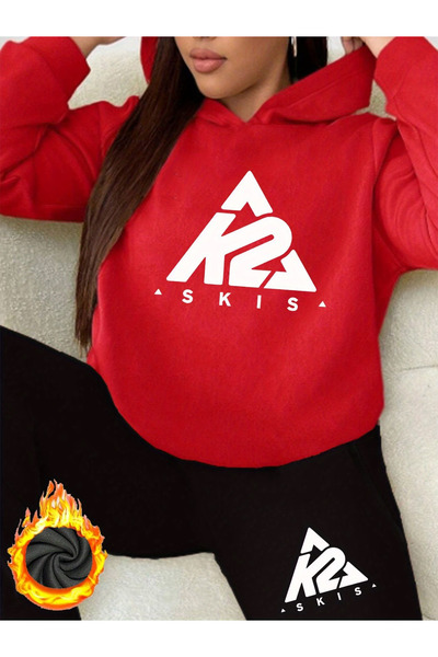 ibibik moda K Hooded Tracksuit Set for Stylish Women Colorful